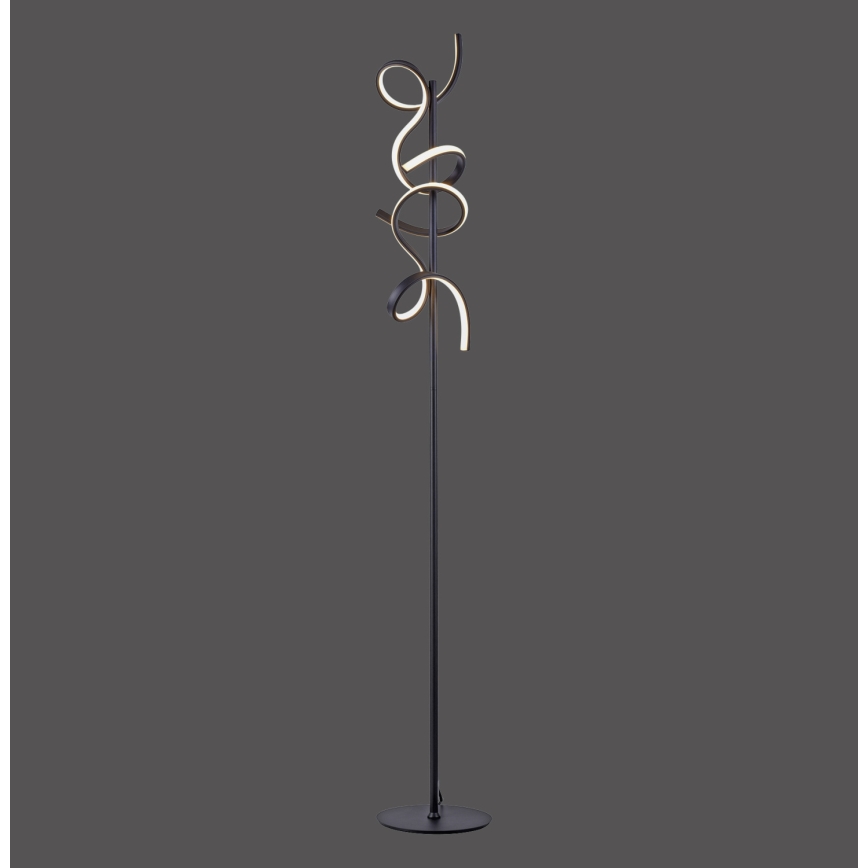 Leuchten Direkt 19031-18 - LED Stmívatelná stojací lampa CURLS 2xLED/10W/230V