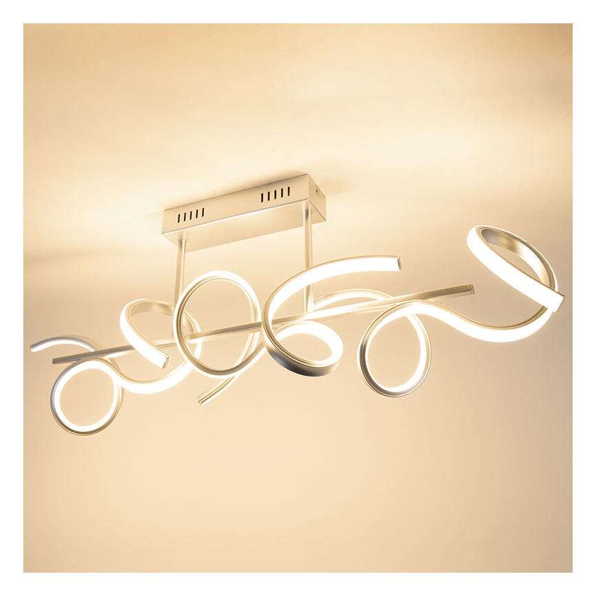 Leuchten Direkt 19032-21 - LED Stmívatelný přisazený lustr CURLS LED/25,8W/230V