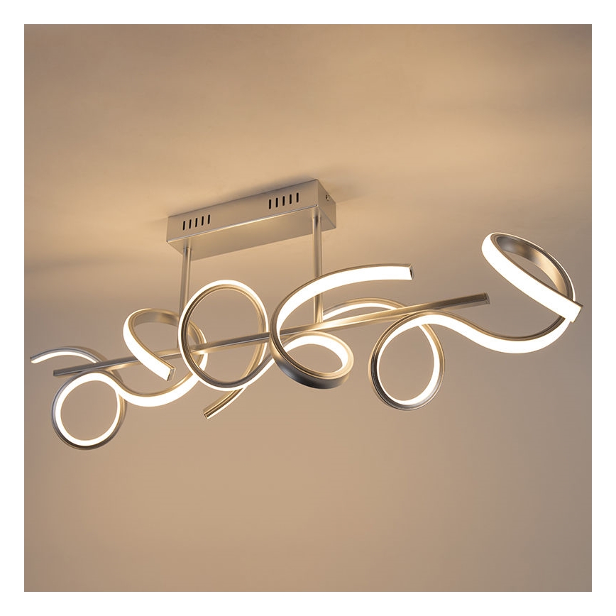 Leuchten Direkt 19032-21 - LED Stmívatelný přisazený lustr CURLS LED/25,8W/230V