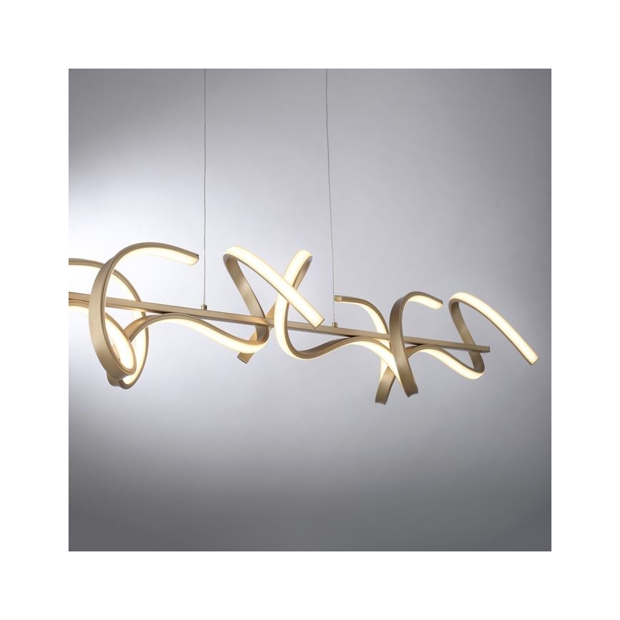 Leuchten Direkt 19033-60 - LED Stmívatelný lustr na lanku CURLS LED/40,8W/230V