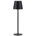 Leuchten Direkt 19250-18 - LED Venkovní stmívatelná nabíjecí stolní lampa EURIA LED/3W/5V IP54 černá