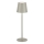 Leuchten Direkt 19250-40 - LED Venkovní stmívatelná nabíjecí stolní lampa EURIA LED/3W/5V 2600 mAh IP54 šedá