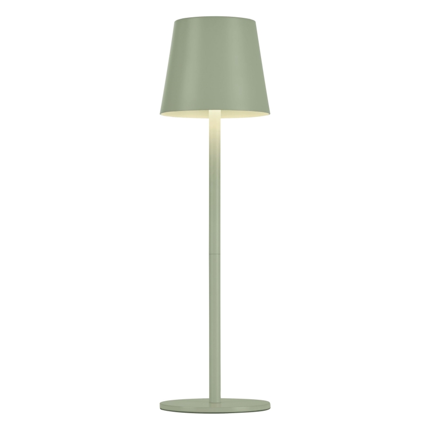 Leuchten Direkt 19250-43 - LED Venkovní stmívatelná nabíjecí stolní lampa EURIA LED/3W/5V IP54 zelená