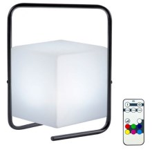 Leuchten Direkt 19970-18 - LED RGBW Stmívatelná venkovní stolní lampa KENO LED/0,5W/5V IP44 + dálkové ovládání