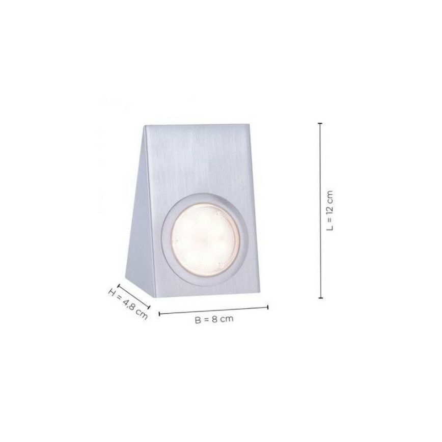 Leuchten Direkt 84111-55-3 - SADA 3x LED Osvětlení nábytku se senzorem THEO LED/3,6W/230V
