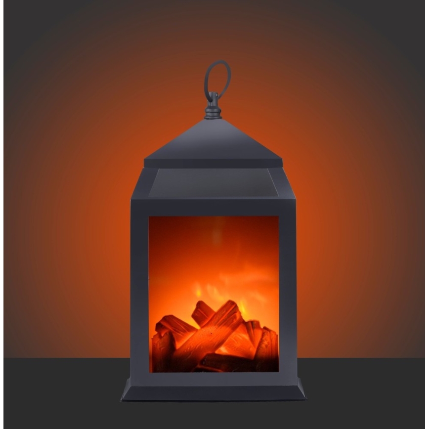Leuchten Direkt 86220-18 - LED Dekorační lucerna CHIMNEY LED/0,6W/3xAAA