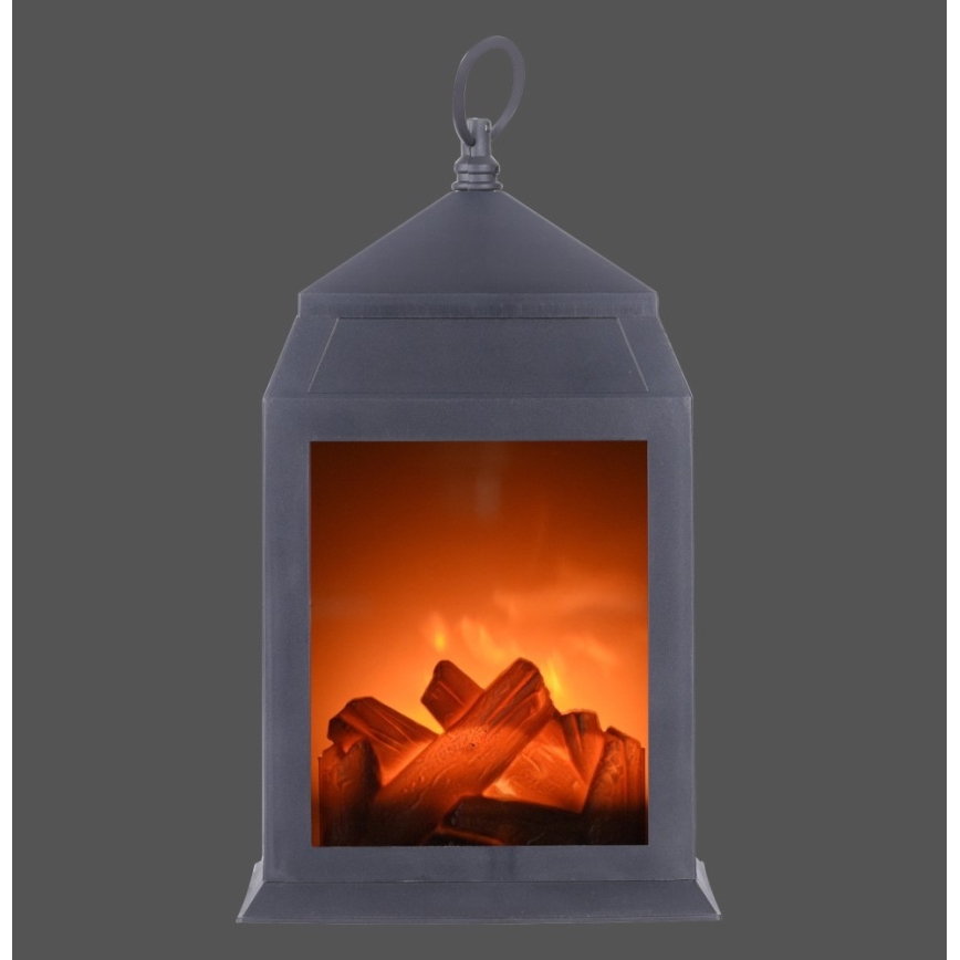 Leuchten Direkt 86220-18 - LED Dekorační lucerna CHIMNEY LED/0,6W/3xAAA
