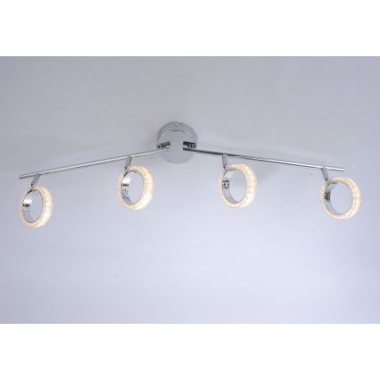 Leuchten Direkt L10504-17 - LED Bodové svítidlo ANGELO 4xLED/3,5W/230V