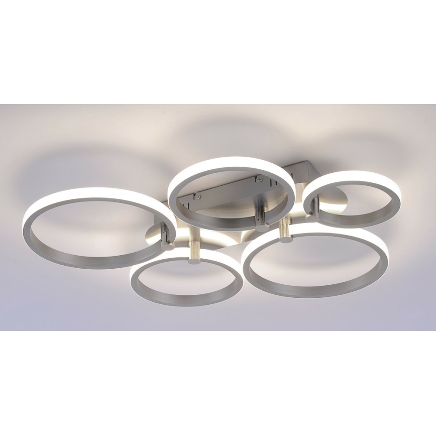 Leuchten Direkt 12112-55 - LED Přisazený lustr JOHANNA 2xLED/11,5W/230V+2xLED/9W+LED/7W