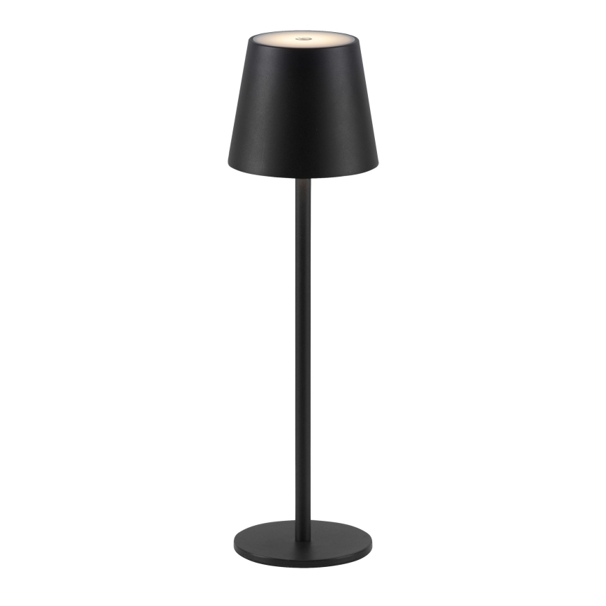 Leuchten Direkt 19250-18 - LED Venkovní stmívatelná nabíjecí stolní lampa EURIA LED/3W/5V 2600 mAh IP54 černá