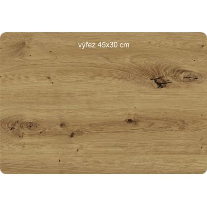 Li-Go 23628/DUB3 - Nástěnné hodiny LED/1xAA pr. 32 cm světlý dub/Kruh