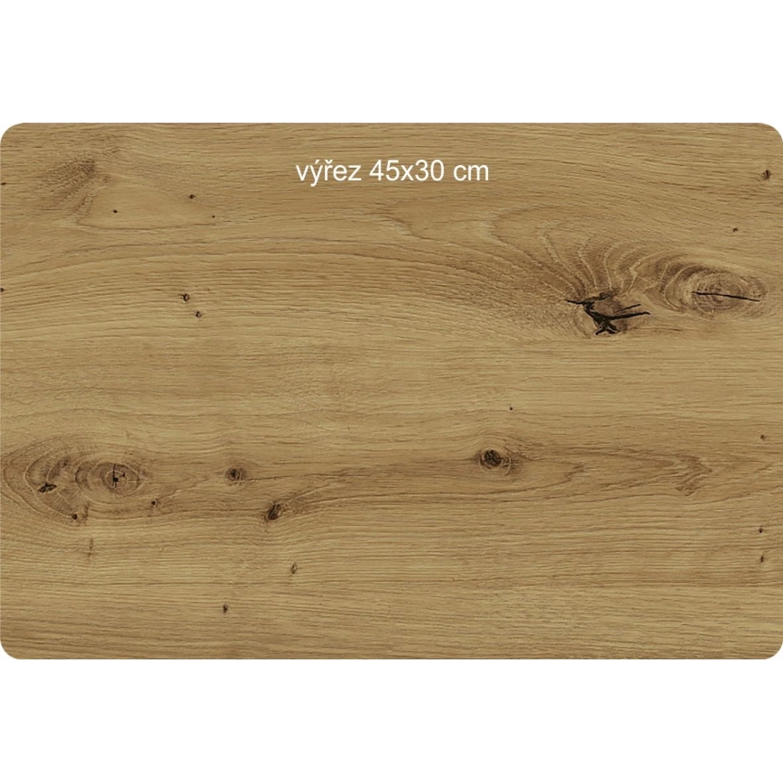 Li-Go 23628/DUB3 - Nástěnné hodiny LED/1xAA pr. 32 cm světlý dub/Kruh