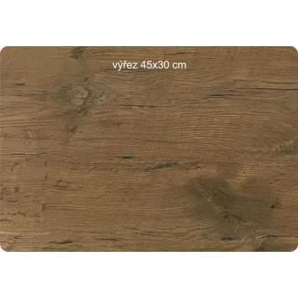 Li-Go 23682/DUB5 - Dřevěné hodiny 1xAA pr. 32 cm dub/Pampeliška