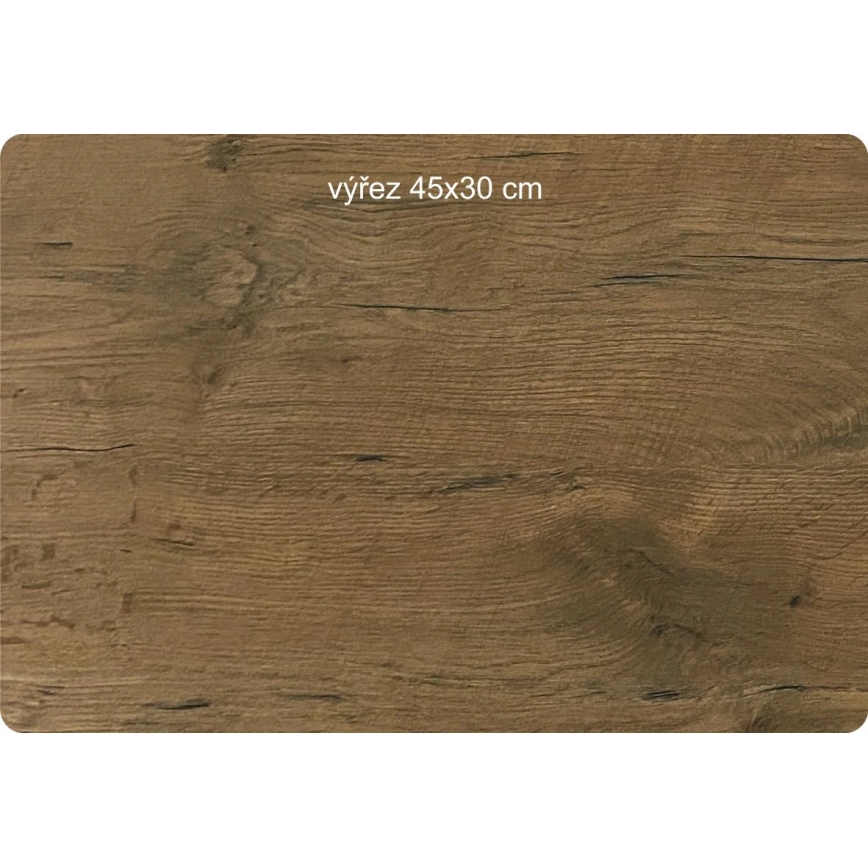 Li-Go 5732/DUB/S2 - LED Stmívatelná nástěnná dekorace LED/10W/5V 20000 mAh 68x80 cm dub