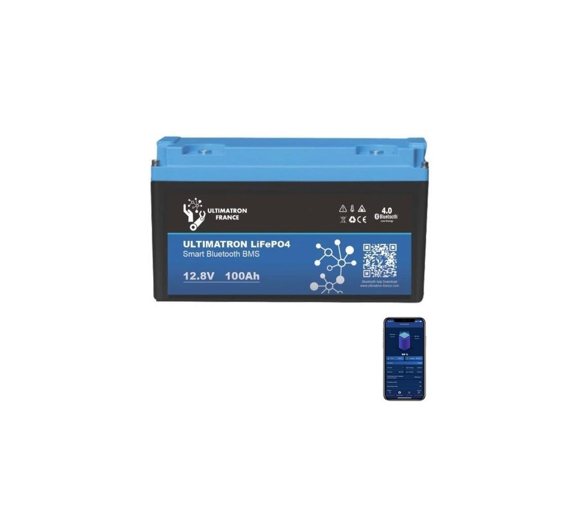Hadex LiFePO4 akumulátor 12,8V/100Ah HD0452