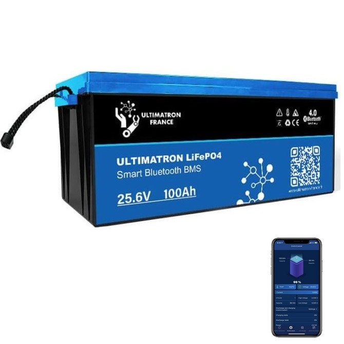 LiFePO4 akumulátor 25,6V/100Ah