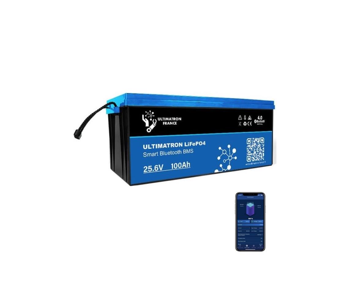Hadex LiFePO4 akumulátor 25,6V/100Ah HD0453