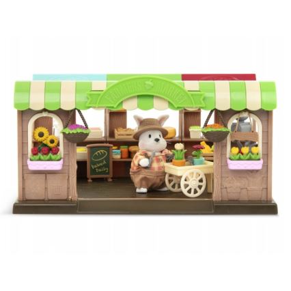 Li'l Woodzeez - Hrací set farmářský obchod