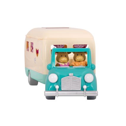 Li'l Woodzeez - Hrací set HAPPY CAMPER kempování