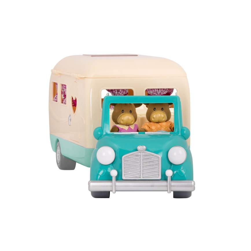Li'l Woodzeez - Hrací set HAPPY CAMPER kempování