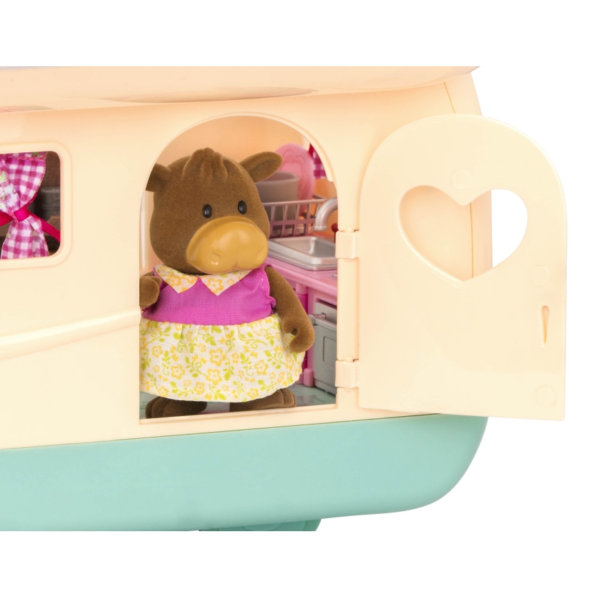Li'l Woodzeez - Hrací set HAPPY CAMPER kempování