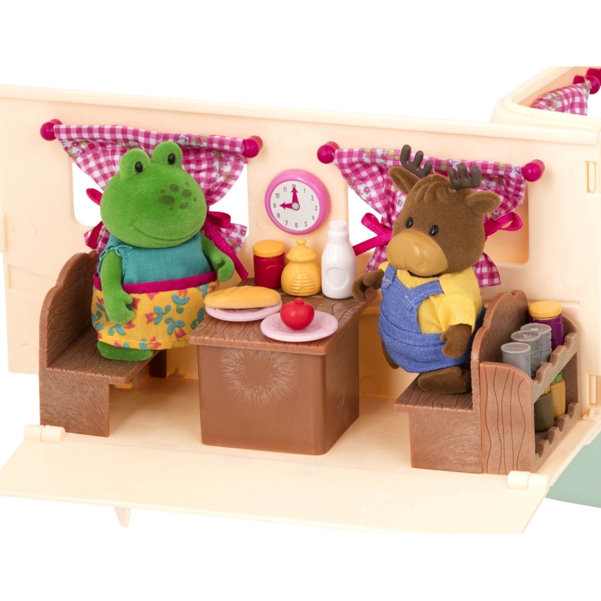 Li'l Woodzeez - Hrací set HAPPY CAMPER kempování