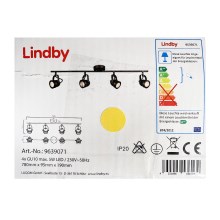 Lindby - Bodové svítidlo LEONOR 4xGU10/5W/230V