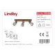 Lindby - LED Bodové svítidlo MITIS 3xGU10/5W/230V
