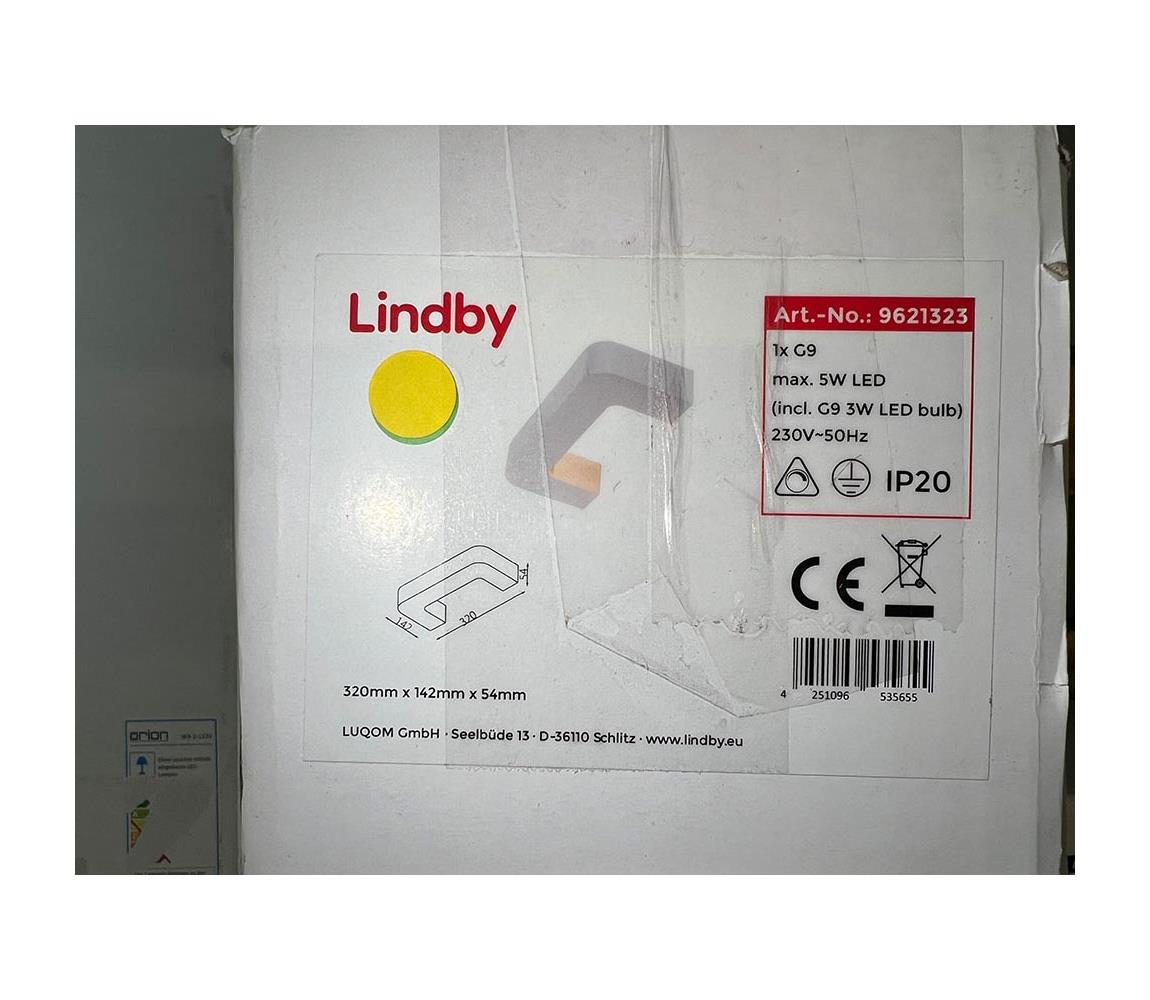 Lindby Lindby - LED Nástěnné svítidlo JULIKA 1xG9/5W/230V 