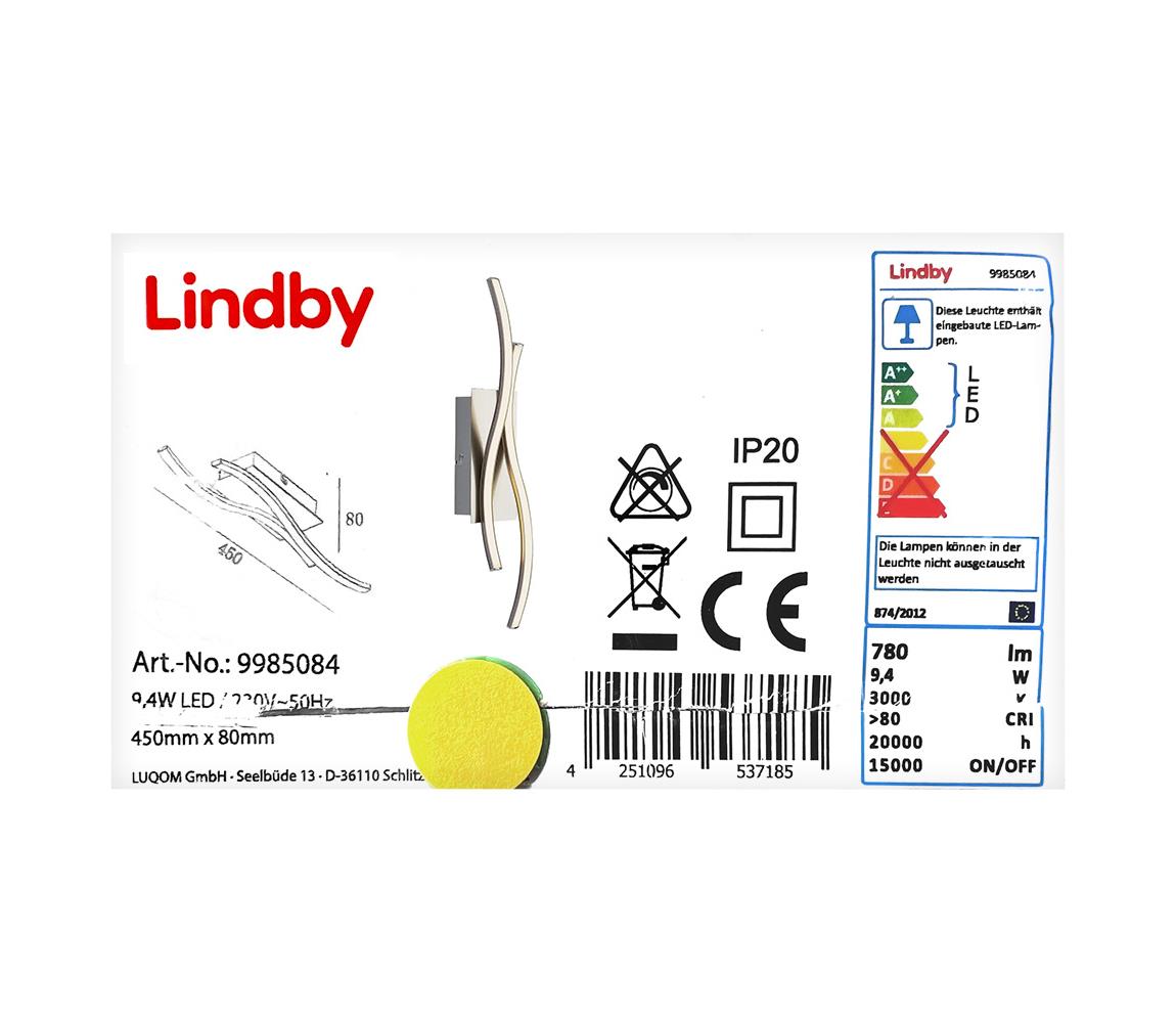 Lindby Lindby - LED Nástěnné svítidlo SAFIA LED/9,4W/230V LW0321