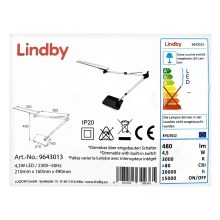 Lindby - LED Stmívatelná dotyková stolní lampa FELIPE LED/4,5W/230V