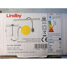 Lindby - LED Stmívatelná nástěnná lampa NAVINA LED/5W/230V