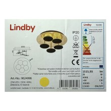 Lindby - LED Stmívatelné stropní svítidlo CASNI 5xLED/5W/230V