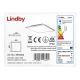Lindby - LED Stmívatelné stropní svítidlo LIVEL LED/27W/230V + dálkové ovládání