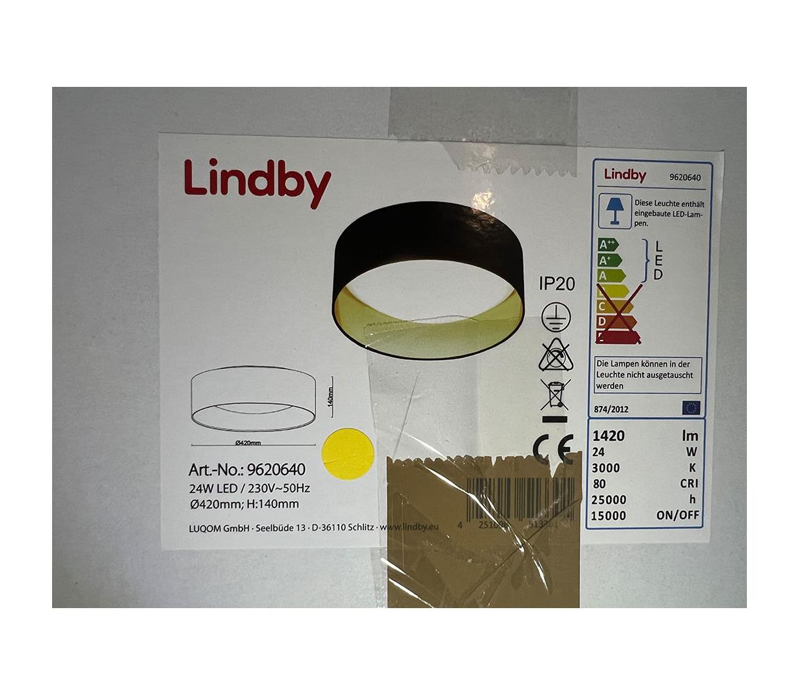 Lindby Lindby - LED Stropní svítidlo COLEEN LED/24W/230V 