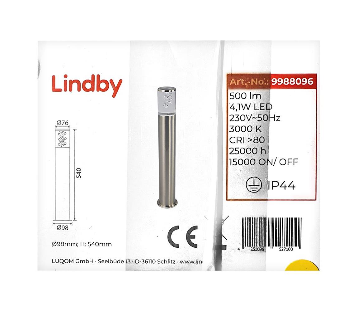 Lindby Lindby - LED Venkovní lampa BELEN LED/4,1W/230V IP44 LW0266