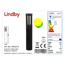 Lindby - LED Venkovní lampa JORDIS LED/6,5W/230V
