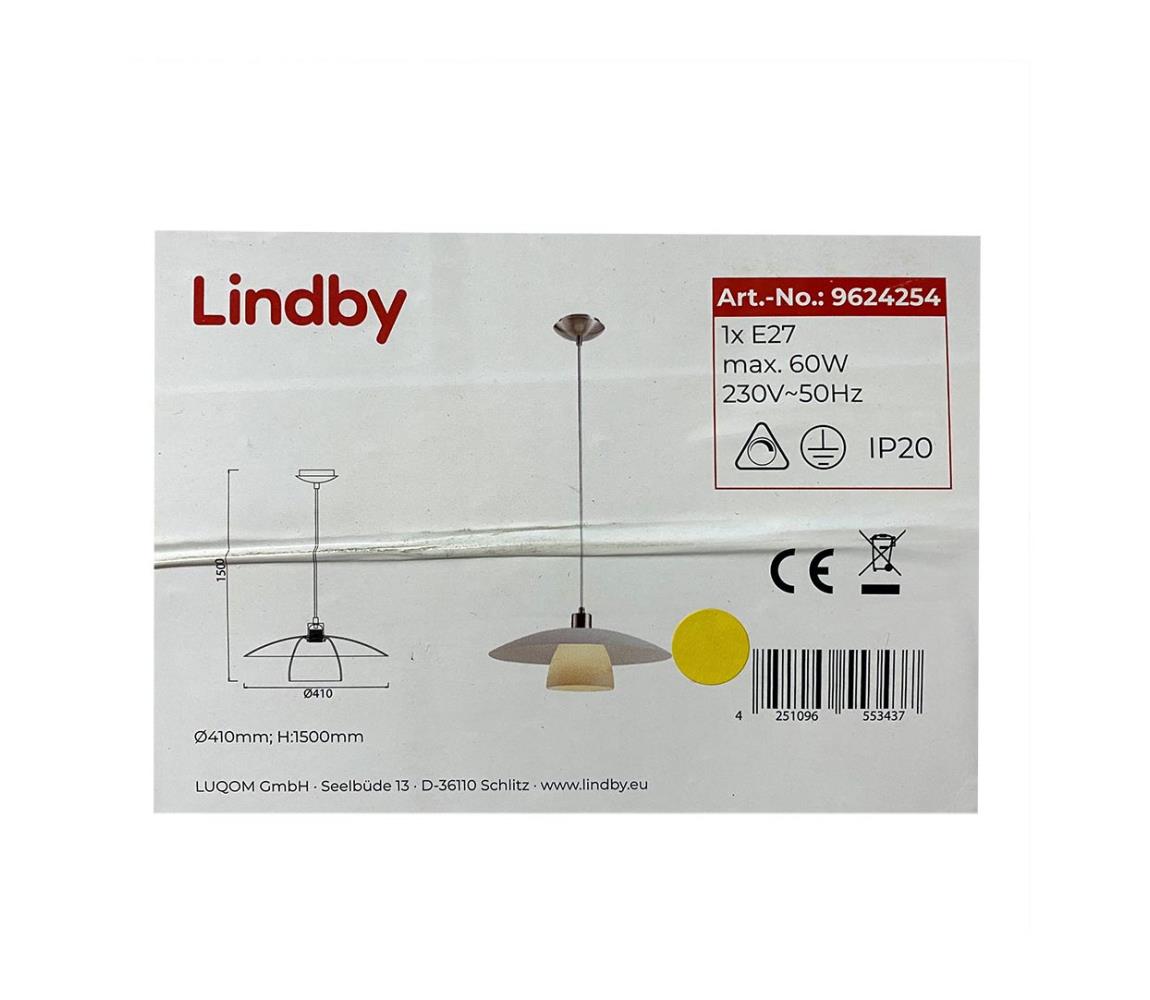 Lindby Lindby - Lustr na lanku DOLORES 1xE27/60W/230V LW0067