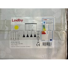 Lindby - Lustr na lanku JASMINKA 4xE27/60W/230V