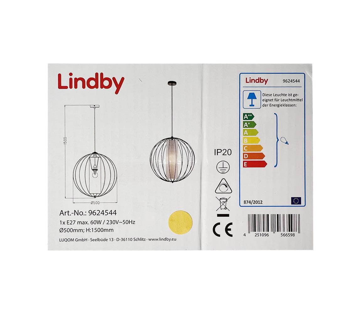 Lindby Lindby - Lustr na lanku KORIKO 1xE27/60W/230V 
