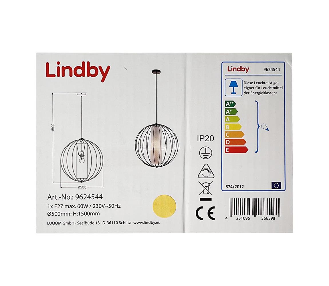 Lindby Lindby - Lustr na lanku KORIKO 1xE27/60W/230V LW0878