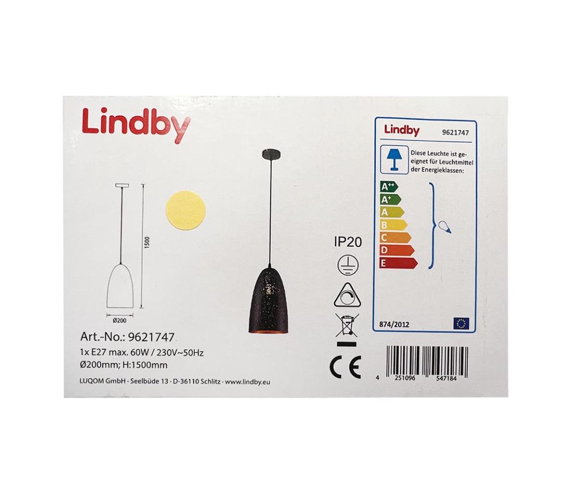 Lindby Lindby - Lustr na lanku TOLA 1xE27/60W/230V 