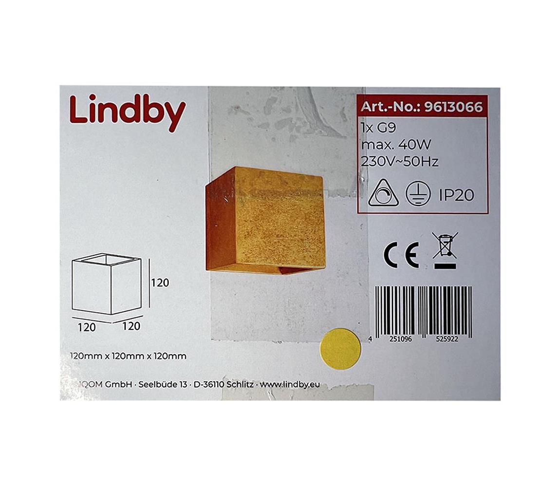 Lindby Lindby - Nástěnné svítidlo YADE 1xG9/20W/230V LW0670