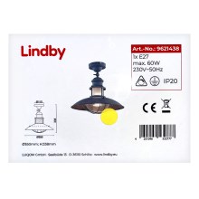 Lindby - Přisazený lustr LOUISANNE 1xE27/60W/230V