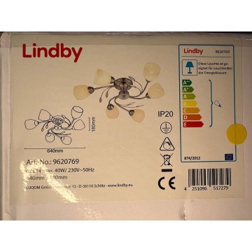 Lindby - Přisazený lustr TATAS 6xE14/40W/230V