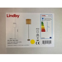 Lindby - Stojací lampa PARSA 1xE27/60W/230V