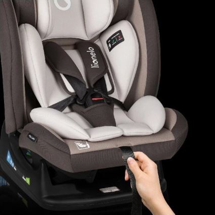 Lionelo - Autosedačka AART i-Size 40-150 cm hnědá/krémová