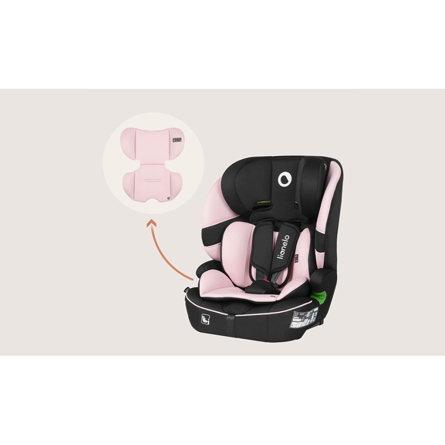 Lionelo - Autosedačka BILLY i-Size 76-150 cm Pink Baby