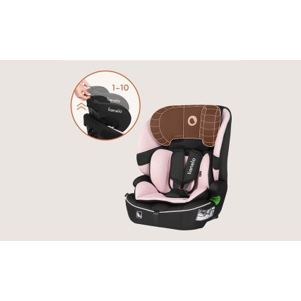 Lionelo - Autosedačka BILLY i-Size 76-150 cm Pink Baby