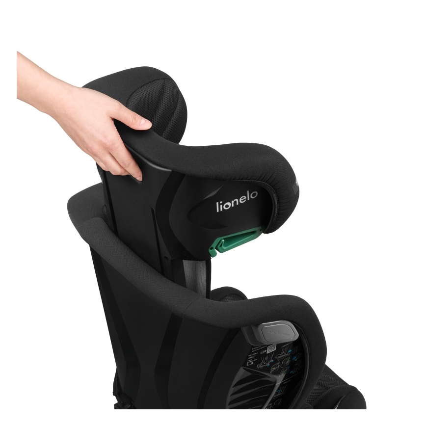 Lionelo - Autosedačka IGO i-Size 100-150 cm Black Carbon